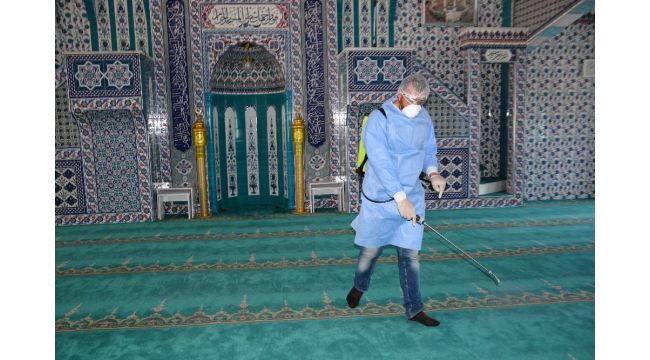 Yenice'de dezenfekte çalışmaları devam ediyor