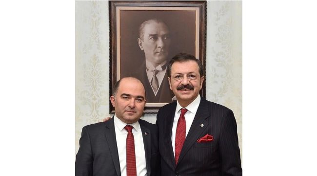 Başkan Acar, TOBB Başkanı Hisarcıklıoğlu'na teşekkür etti