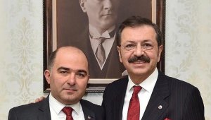 Başkan Acar, TOBB Başkanı Hisarcıklıoğlu'na teşekkür etti