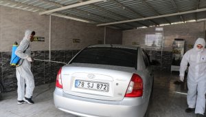 Karabüklü oto yıkamacı araçları ücretsiz dezenfekte edecek