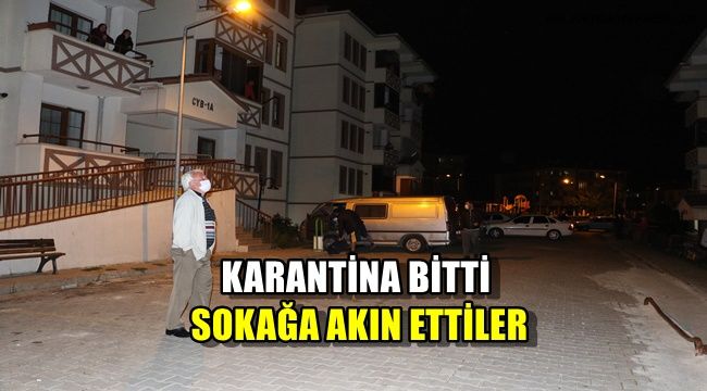 Karantina bitti sokağa akın ettiler