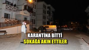 Karantina bitti sokağa akın ettiler