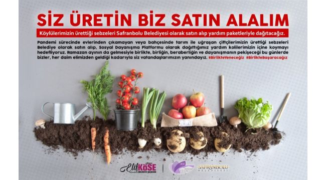 Safranbolu'da tarımsal kalkınmaya destek