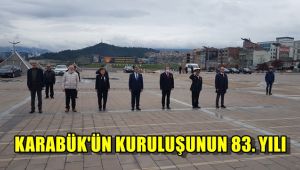 Türk ağır sanayisinin ilk fabrikası KARDEMİR'in temelinin atılmasının ve Karabük'ün kuruluşunun 83. yılı