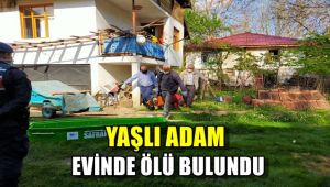 Yaşlı adam evinde ölü bulundu