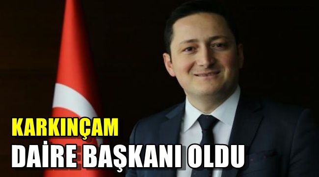 Karkınçam daire başkanı oldu