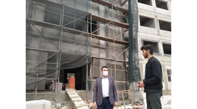 Safranbolu'da okul inşaatları devam ediyor