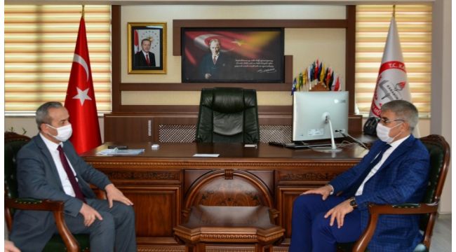 Vali Gürel'den Milli Eğitim Müdürlüğüne ziyaret