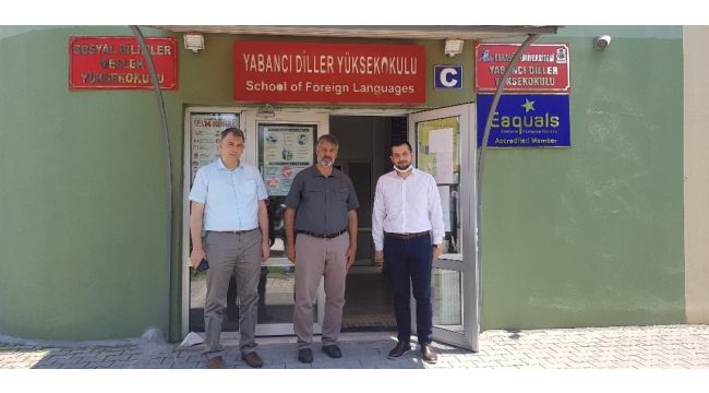 DATÜB Gençlik Kolları, KBÜ Rektörü Polat ile görüştü