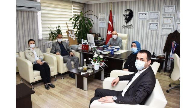 Özel İdareye teşekkür ziyareti