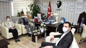 Özel İdareye teşekkür ziyareti