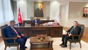 Rektör Polat'tan, Sağlık Bakanlığı'na ziyaret