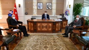 Vali Gürel'e ziyaret