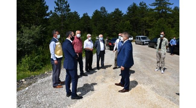 Vali Özel İdare çalışmalarını inceledi
