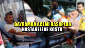Bayramda acemi kasaplar hastanelere koştu
