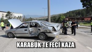 Karabük'te feci kaza