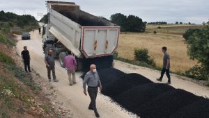 Karabük'te asfalt çalışmaları devam ediyor
