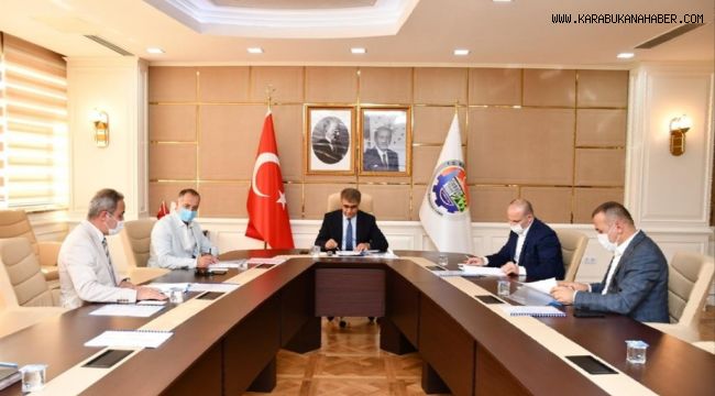 KARORSAN Yönetim Kurulu Toplantısı Vali Gürel Başkanlığında yapıldı