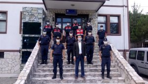 Kaymakam Ürkmezer'den veda ziyaretleri