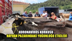 Korona virüs korkusu hayvan pazarlarındaki yoğunluğu etkiledi