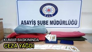 Kumar baskınında ceza yağdı