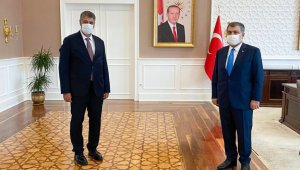 Prof.Dr. Polat, Bakan Koca ile afiliasyon konularını görüştü