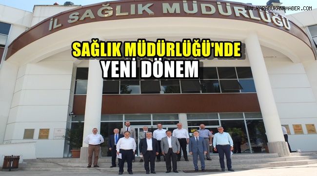 Sağlık Müdürlüğünde Yeni Dönem