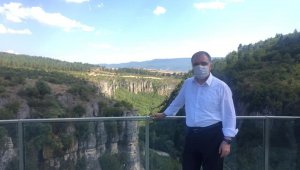 Kaymakam Türköz'den turizm alanlarında inceleme