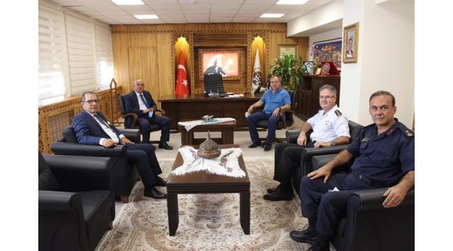 Kaymakam Türköz'e ziyaret