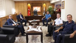 Kaymakam Türköz'e ziyaret