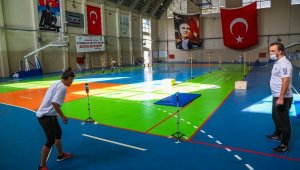 KBÜ'de, Covid-19 önlemleri altında BESYO Özel Yetenek Sınavı başladı