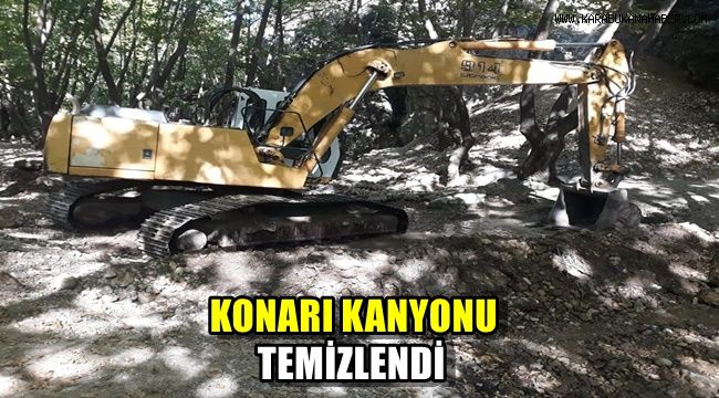 Konarı Kanyonu temizlendi