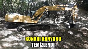 Konarı Kanyonu temizlendi