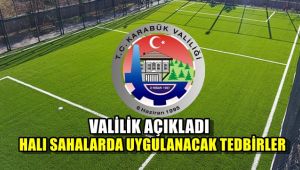 Valilik açıkladı halı sahalarda uygulanacak tedbirler