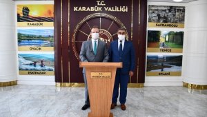 Adalet Bakan Yardımcısı Yılmaz, Vali Gürel ile görüştü