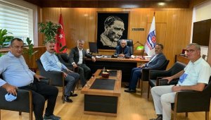 AK Parti heyetinden Genel Müdürü Utkanlar'a ziyaret