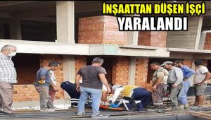 İnşaattan düşen işçi yaralandı