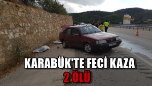 Karabük'te feci kaza: 2 ölü