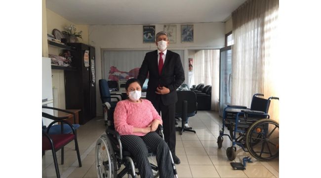 Karabük'te 20 adet tekerlekli sandalye dağıtıldı