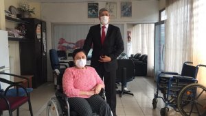 Karabük'te 20 adet tekerlekli sandalye dağıtıldı