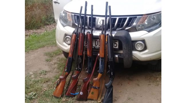 Karabük'te kaçak avlanan 5 kişi yakalandı
