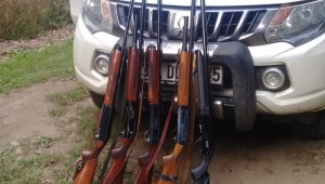 Karabük'te kaçak avlanan 5 kişi yakalandı