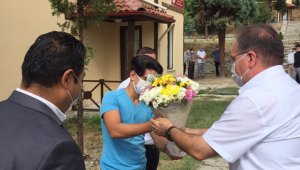 Kaymakam Türköz'den Hasan Doğan Sevgi Evleri'ne ziyaret