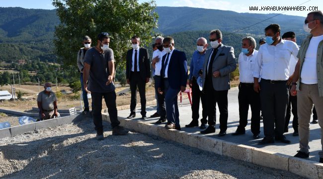 Vali Gürel Eskipazar'da ziyaret ve incelemelerde bulundu.