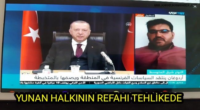 Yunan halkının refahı tehlikede