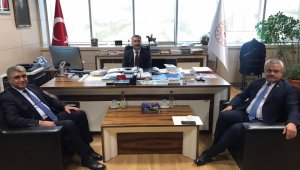 Karabük heyetinden Bakan Kasapoğlu'na ziyaret