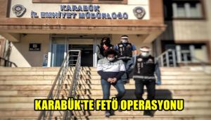 Karabük merkezli FETÖ operasyonu