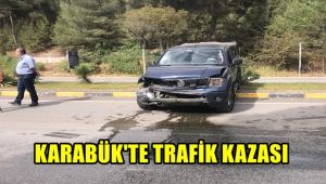 Karabük'te trafik kazası: 2 yaralı