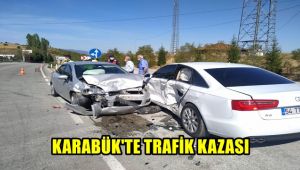Karabük'te trafik kazası: 3 yaralı