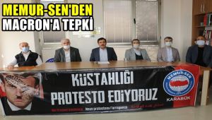 Memur-Sen'den Macron'a tepki